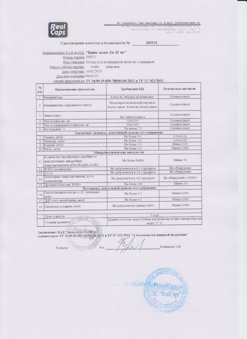 Паспорт №022025
